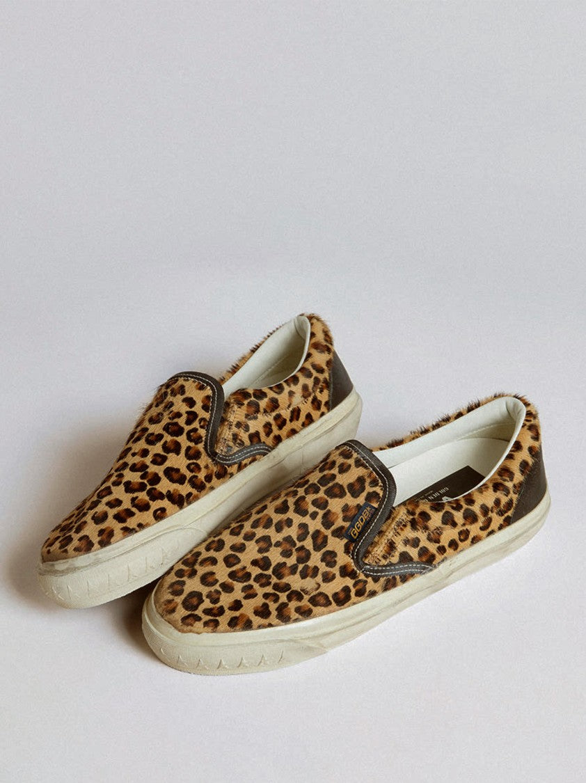 Golden Goose Vce Horsy Slip-On Sneakers