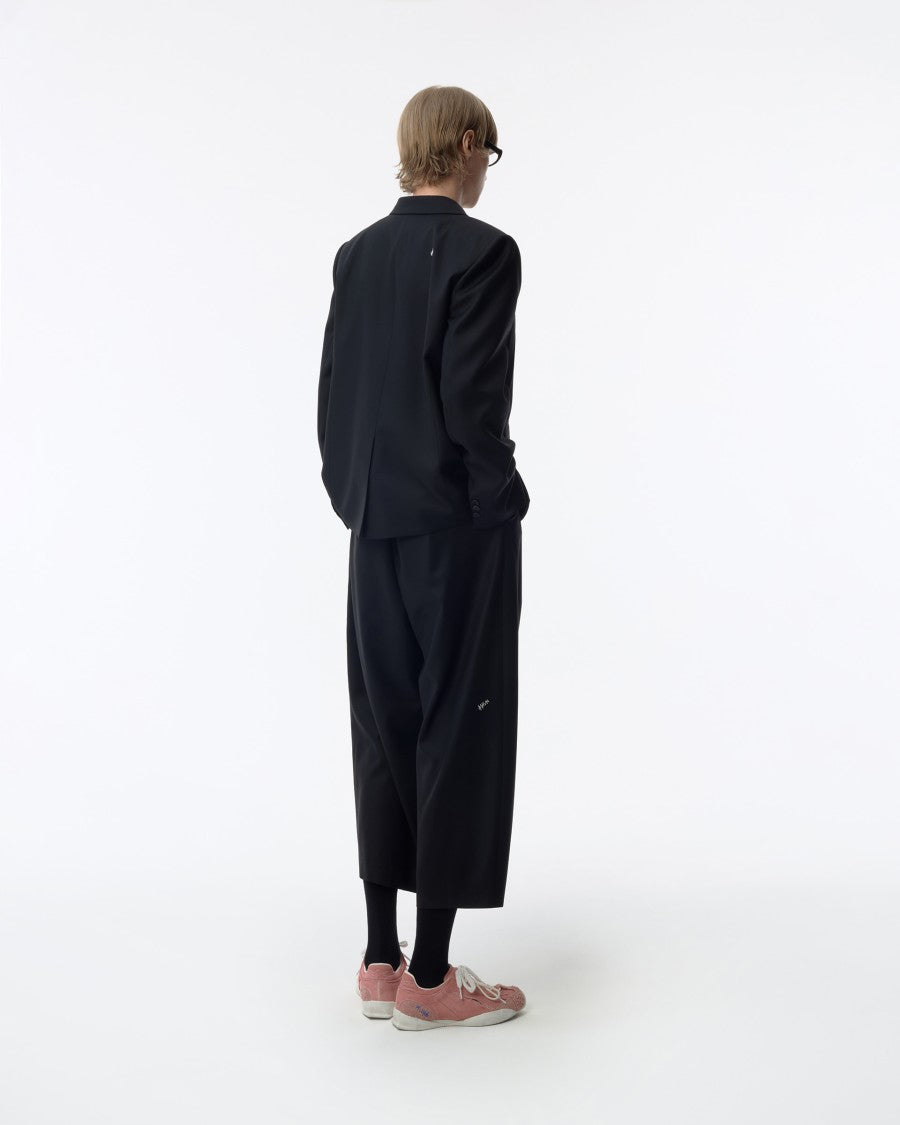 Adererror Ankle-Length Balloon Pants With Signature Zigzag Stitch