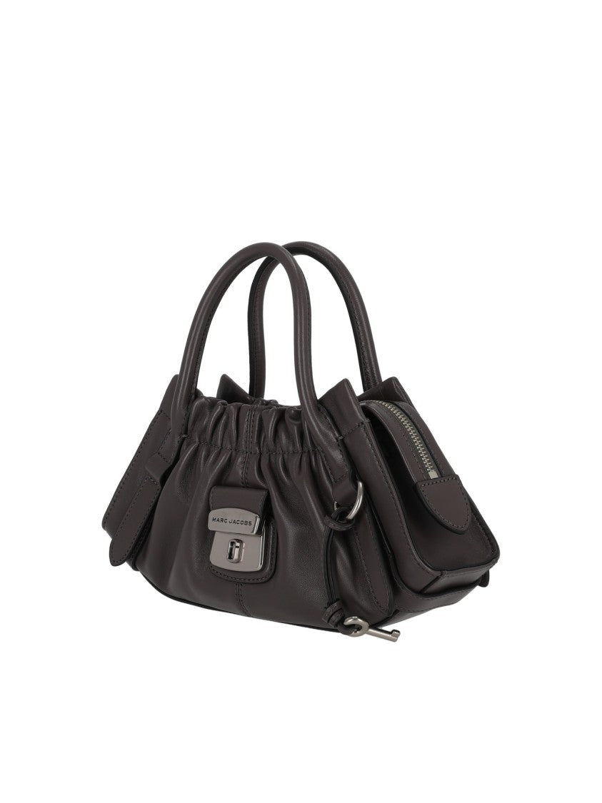 Marc Jacobs The Small Satchel Ruched Leather Satchel