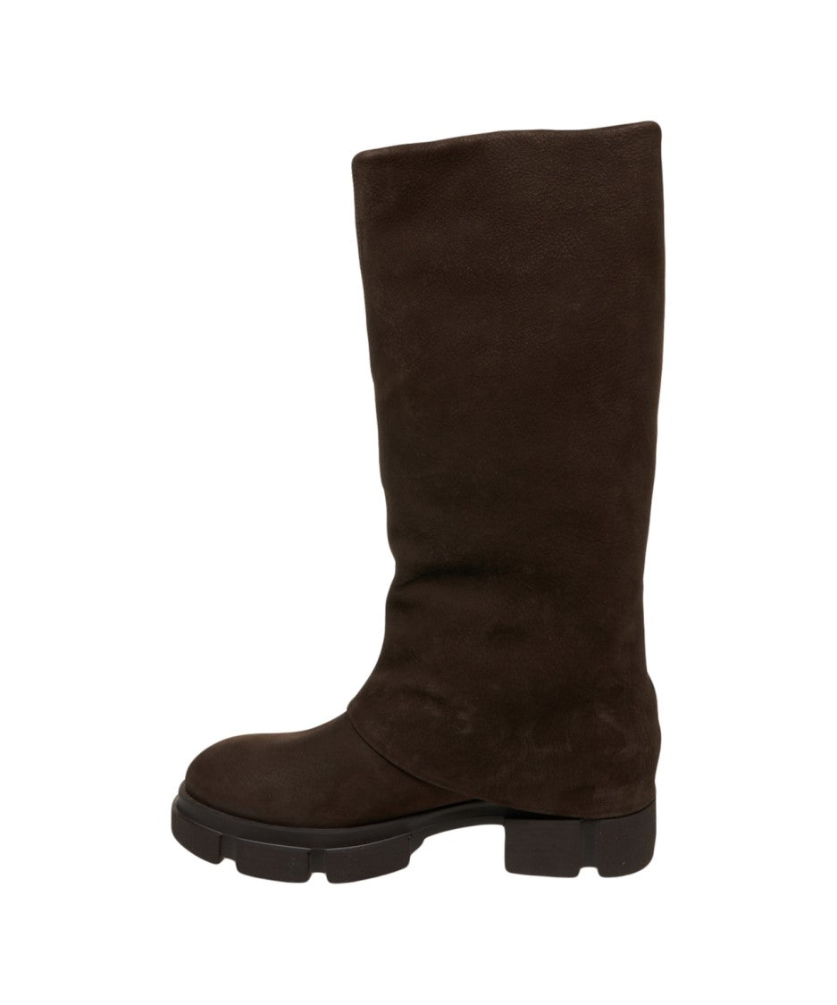 Copenaghen Mid-Calf Ankle Boots With Sole