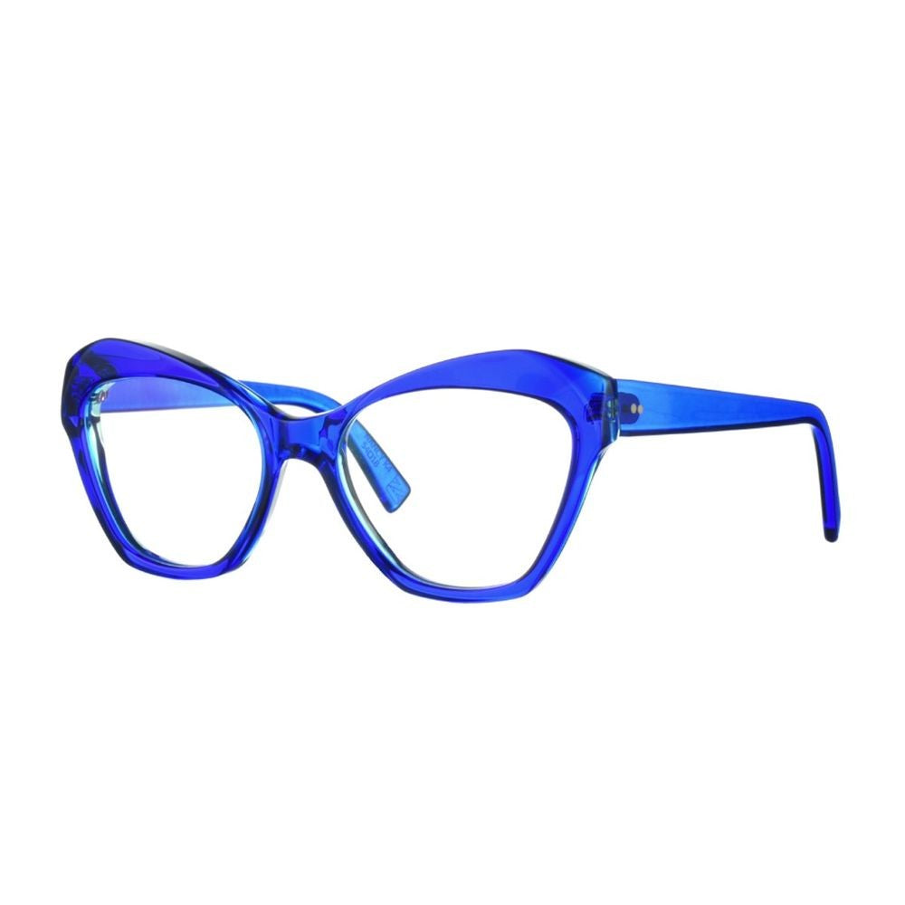 Kirk&Kirk Nancy K4 Translucent Blue Cat Eye Sunglasses