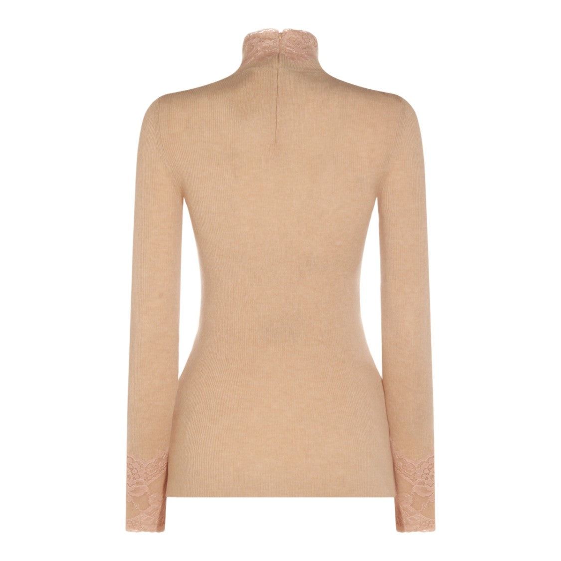 Valentino Fitted Sweater With High Neckline