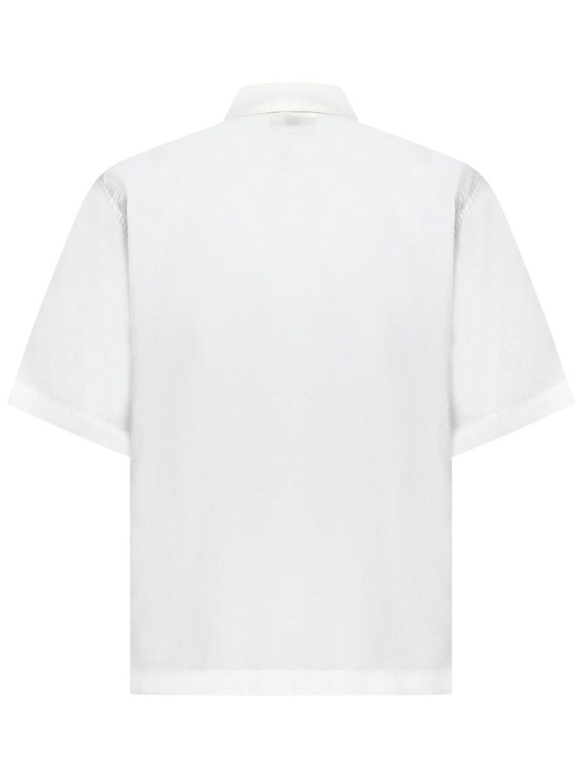 C.P. Company Boxy Fit Cotton Muslin Shirt