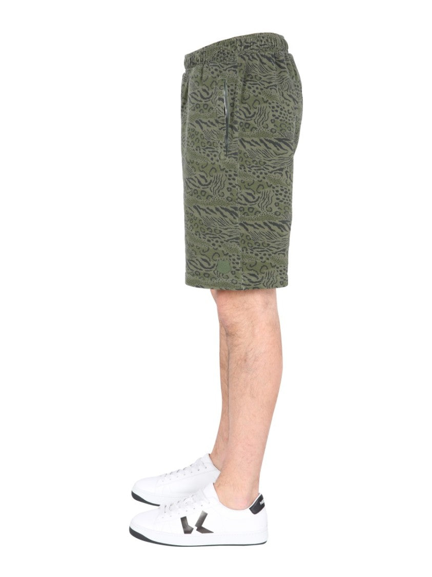 Kenzo Mid-Thigh Bermuda Shorts