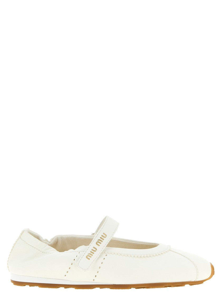 Miu Miu 'Plume' Ballet Flats