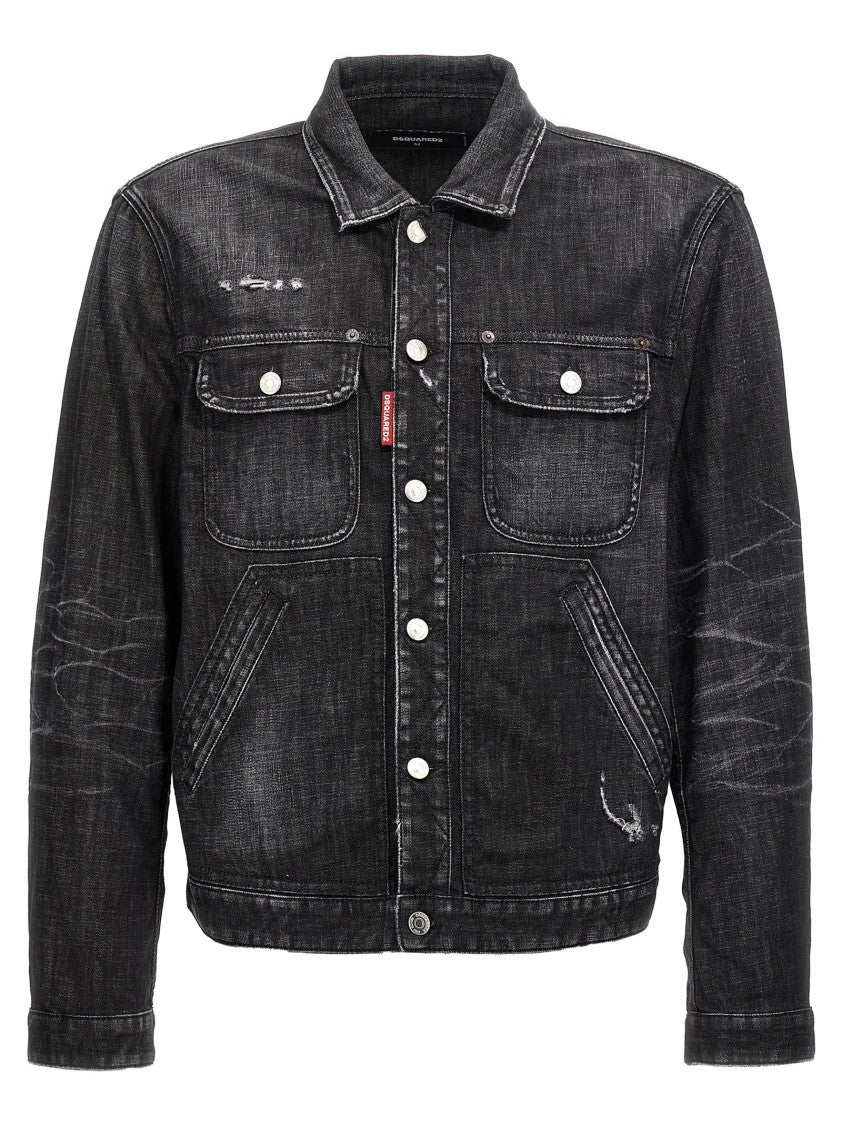Dsquared2 Boxy Jean' Jacket