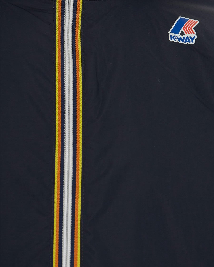 K-Way Blue Depth Le Vrai 4.0 Claude Warm Nylon Jacket