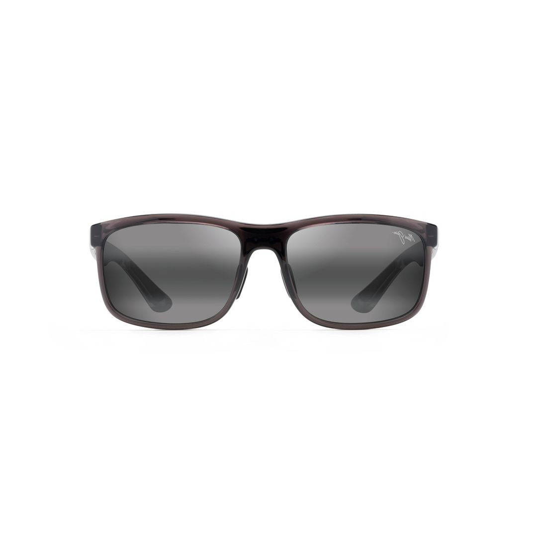 Maui Jim Huelo Rectangular Gradient Sunglasses With Lightweight Frame