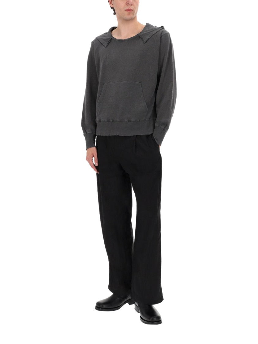 Our Legacy Linen Blend Textured Straight Pants