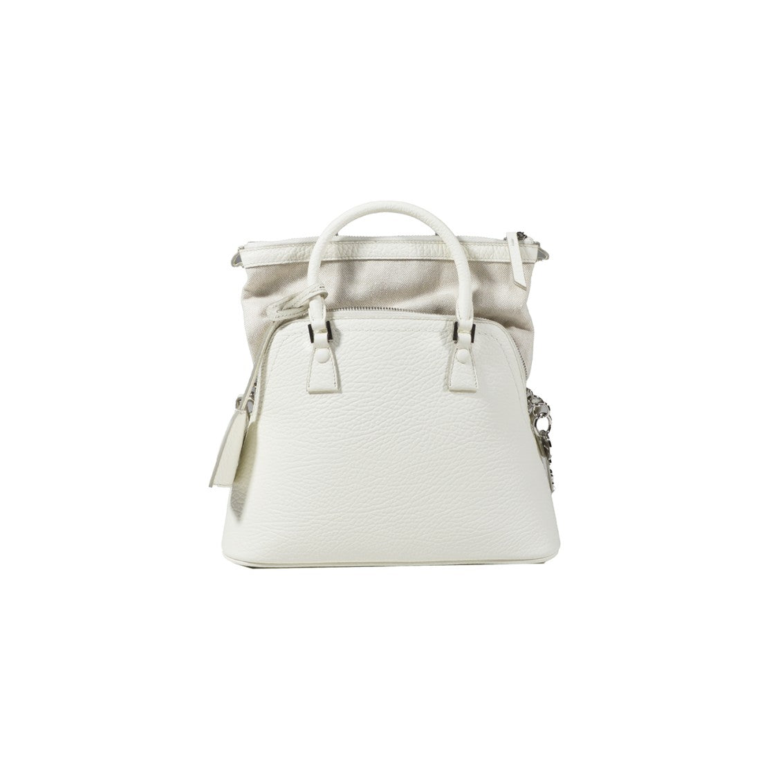 Maison Margiela 5Ac Medium White Crossbody Bag