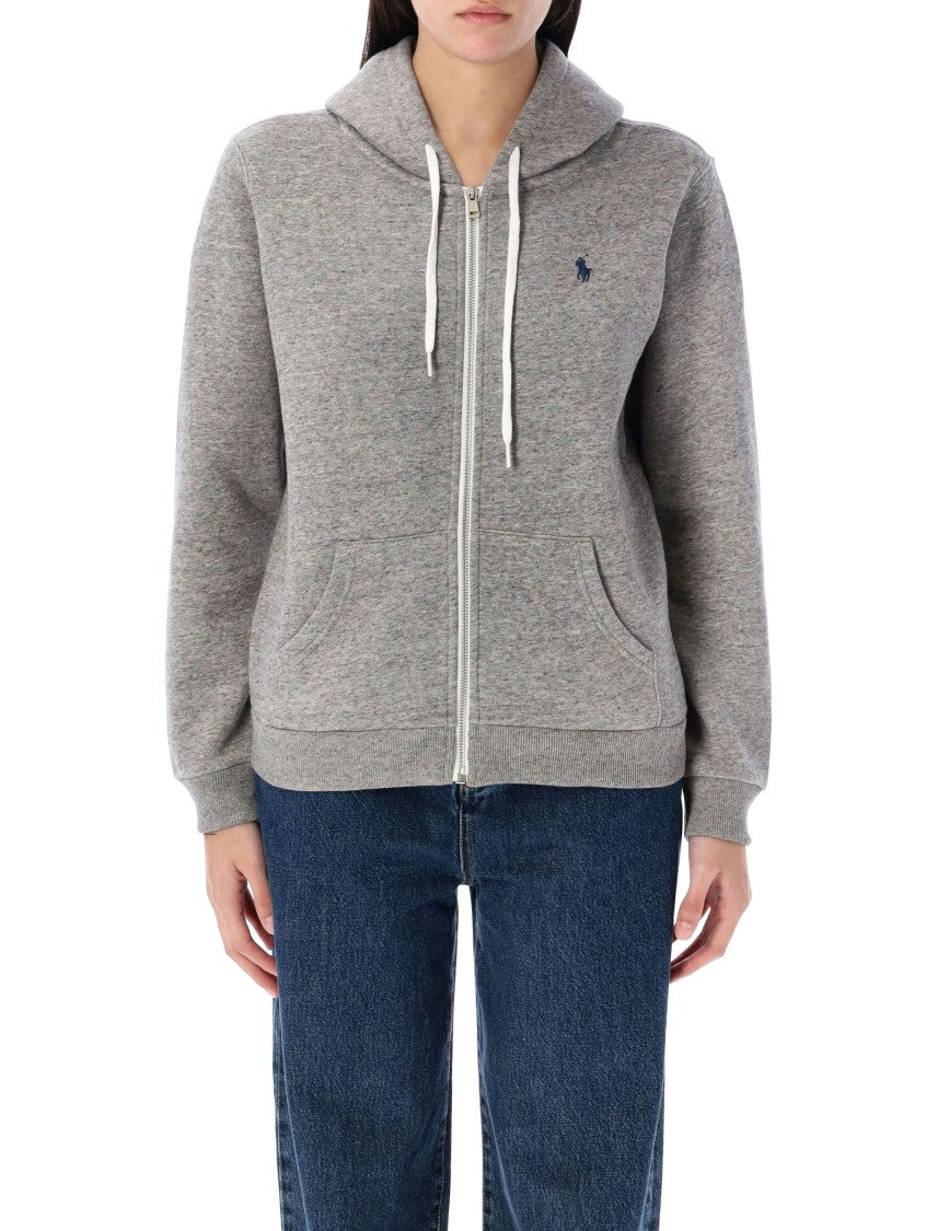 Polo Ralph Lauren Relaxed-Fit Full-Zip Hoodie With Drawstring