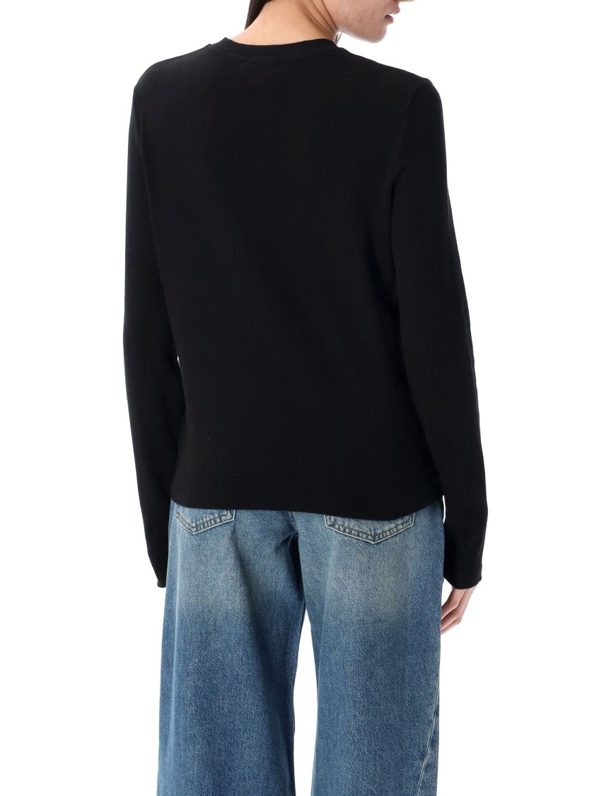 Anine Bing Alessia Long Sleeve Striped Tshirt