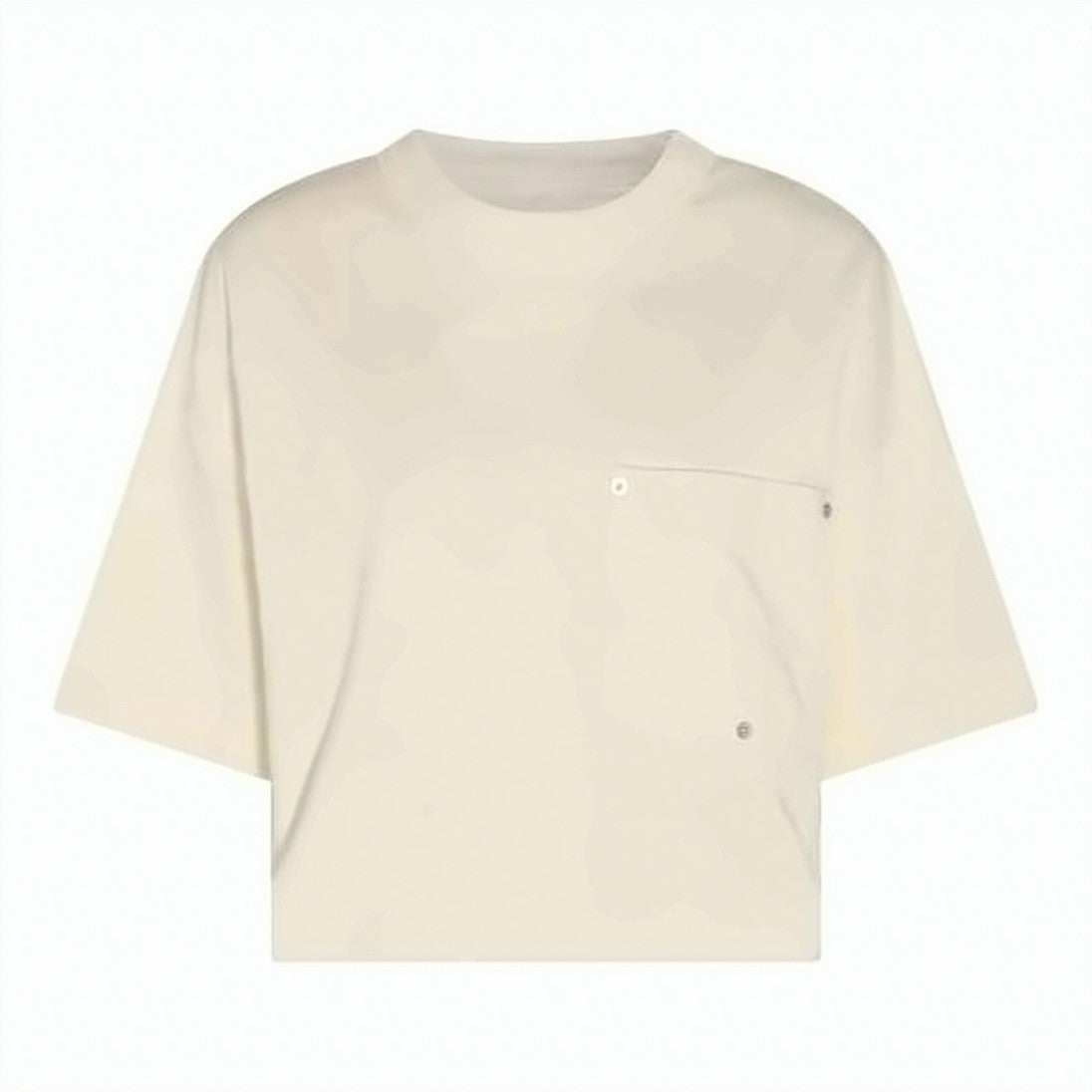 Bottega Veneta Boxy-Fit Cotton T-Shirt With Large Front Pocket