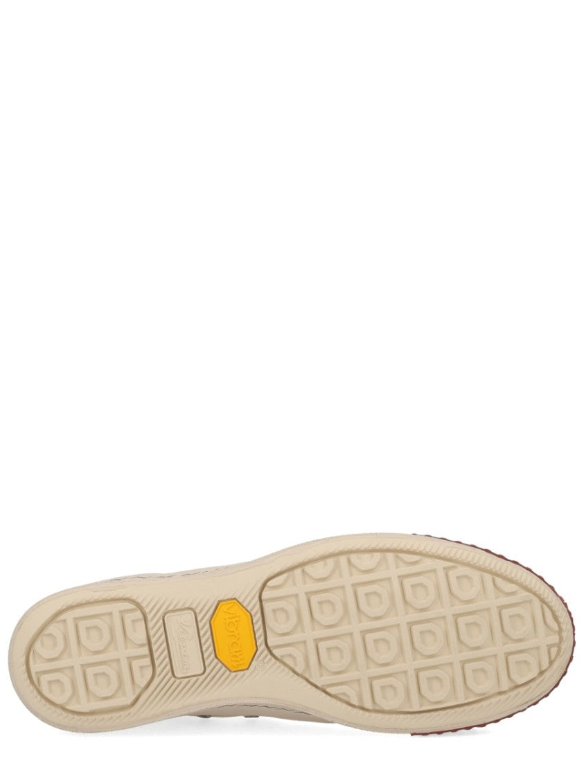 Visvim Beige Skagway Hi Cotton Sneakers