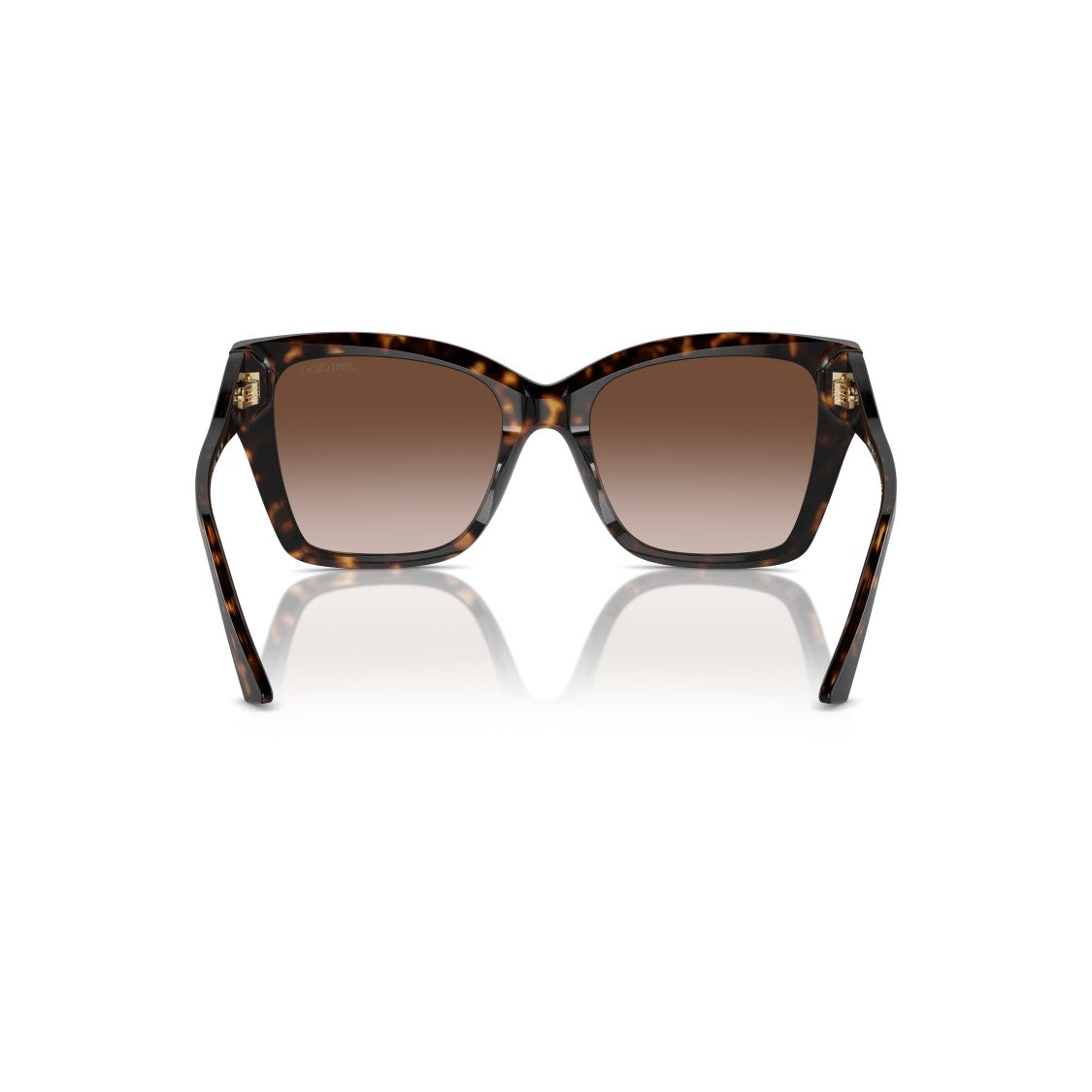 Jimmy Choo 0Jc5012 Bold Oversized Square Frame Tortoiseshell Sunglasses