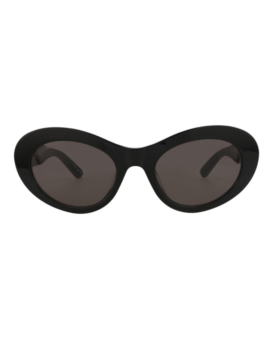 Balenciaga Round-Frame Recycled Acetate Sunglasses