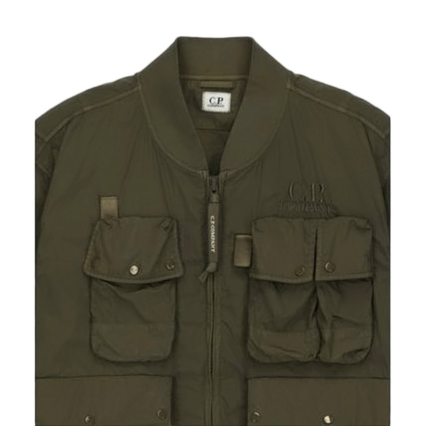 Engineered Garments Utility-Style Green Cotton Jacket
