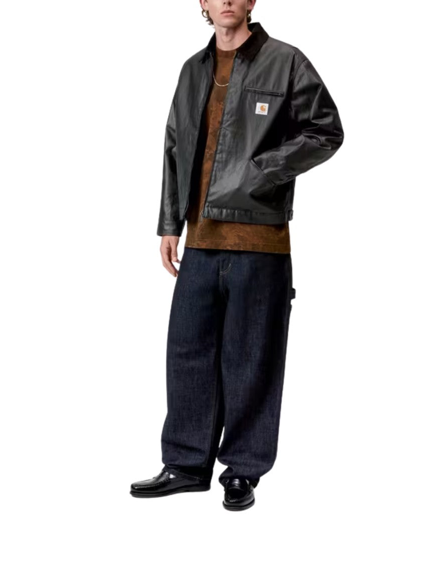 Carhartt Wip Black Og Dean Heavyweight Canvas Quilted Jacket