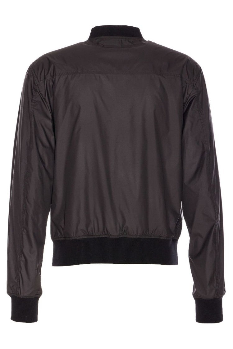 Dolce & Gabbana Tailored Black Coat With Smooth Texture And Timeless Appeal