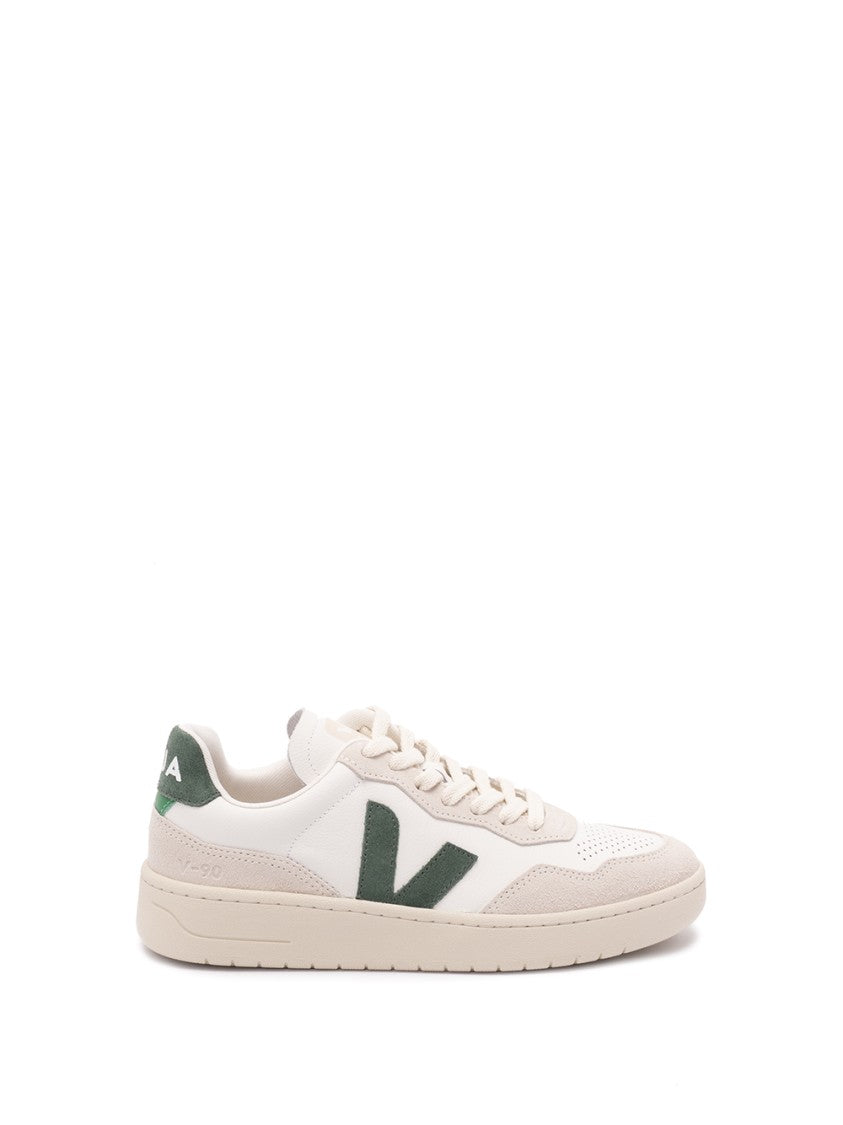 Veja `V-90` Leather Sneakers