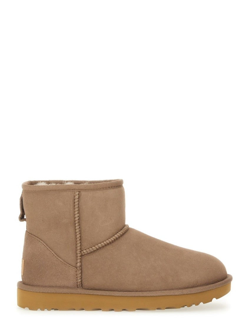 Ugg Classic Mini Ii Leather Ankle Boots