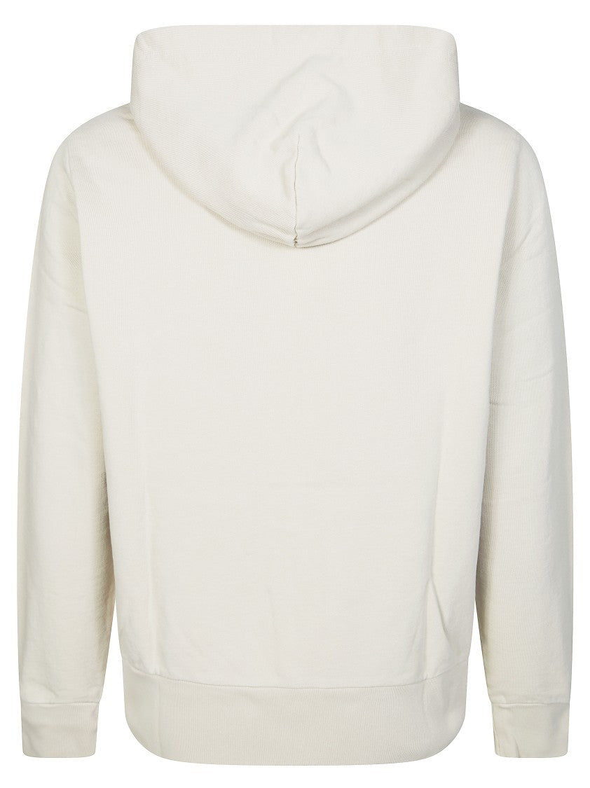Polo Ralph Lauren Light Neutral Tonal Embroidered Zip Hoodie