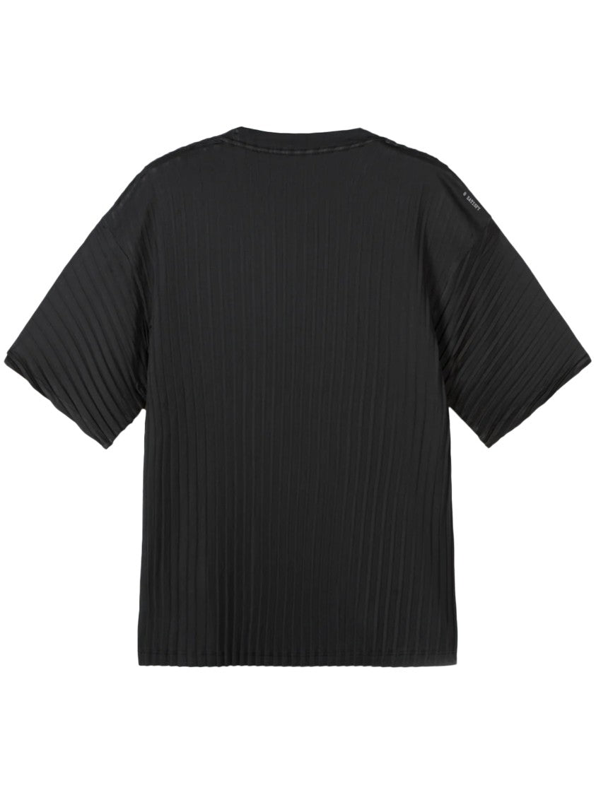 Satisfy Relaxed Fit Auralite Pleated T-Shirt With Minimal Branding
