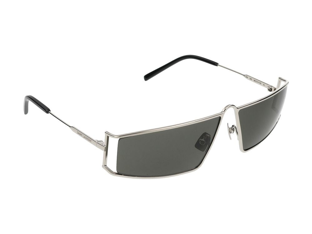 Saint Laurent Sunglasses Sl 606 002 Silver Silver Grey 66/13/130