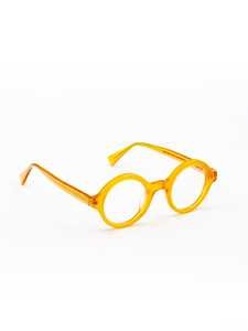 Moli@Limo Round Acetate Optical Frame With Bold Color Scheme