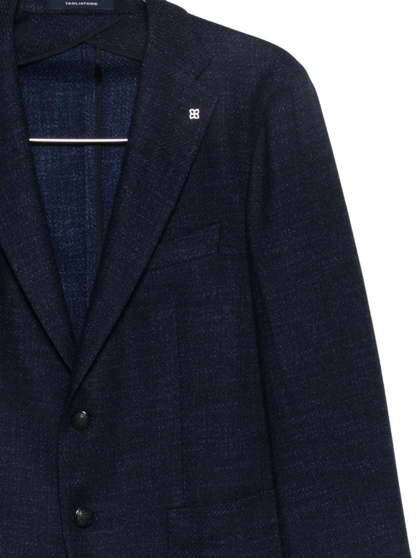 Tagliatore Tailored Blue Jacket