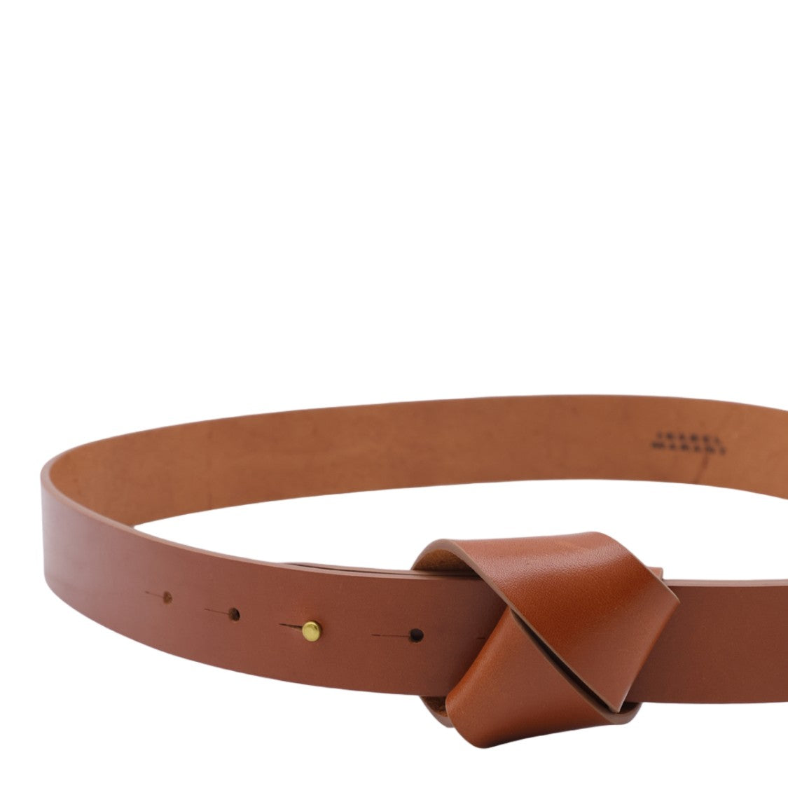 Isabel Marant Leather Knot-Detail Belt