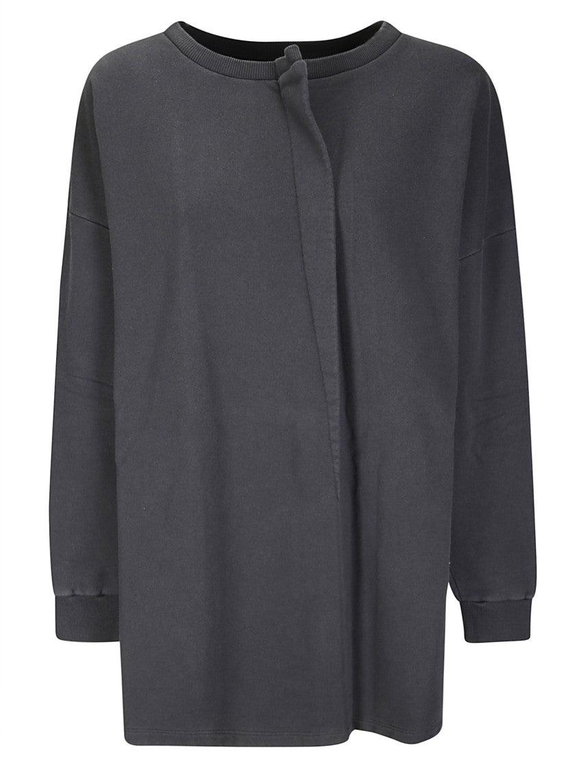 Mm6 By Maison Margiela Long-Sleeved Cotton Mini Dress