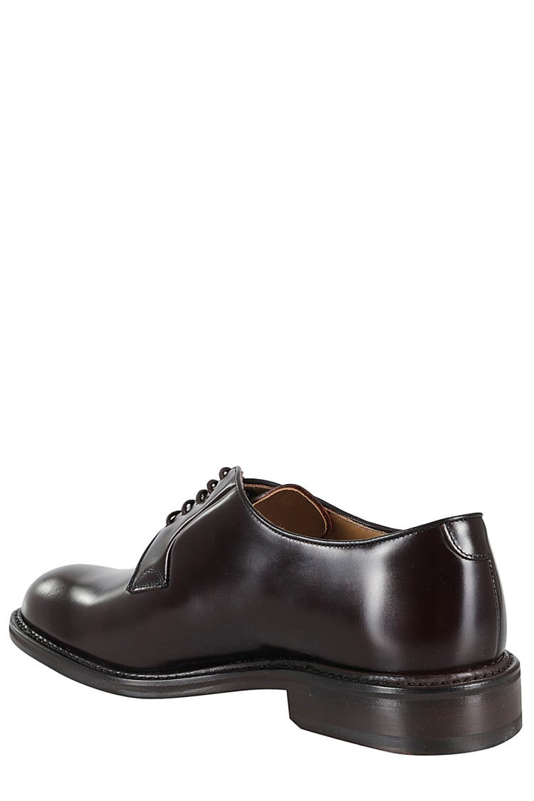 John Spencer Classic Brown Laced Derby Shoe