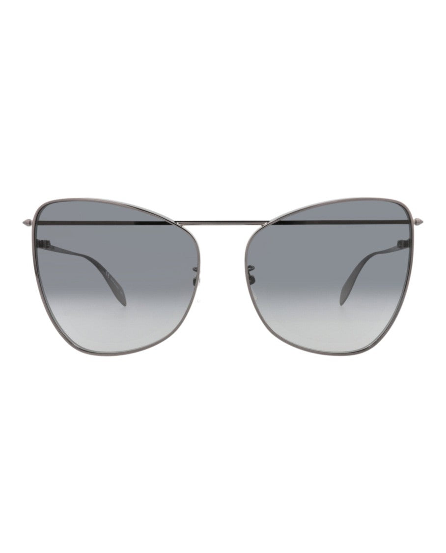 Alexander Mcqueen Cat Eye-Frame Metal Sunglasses