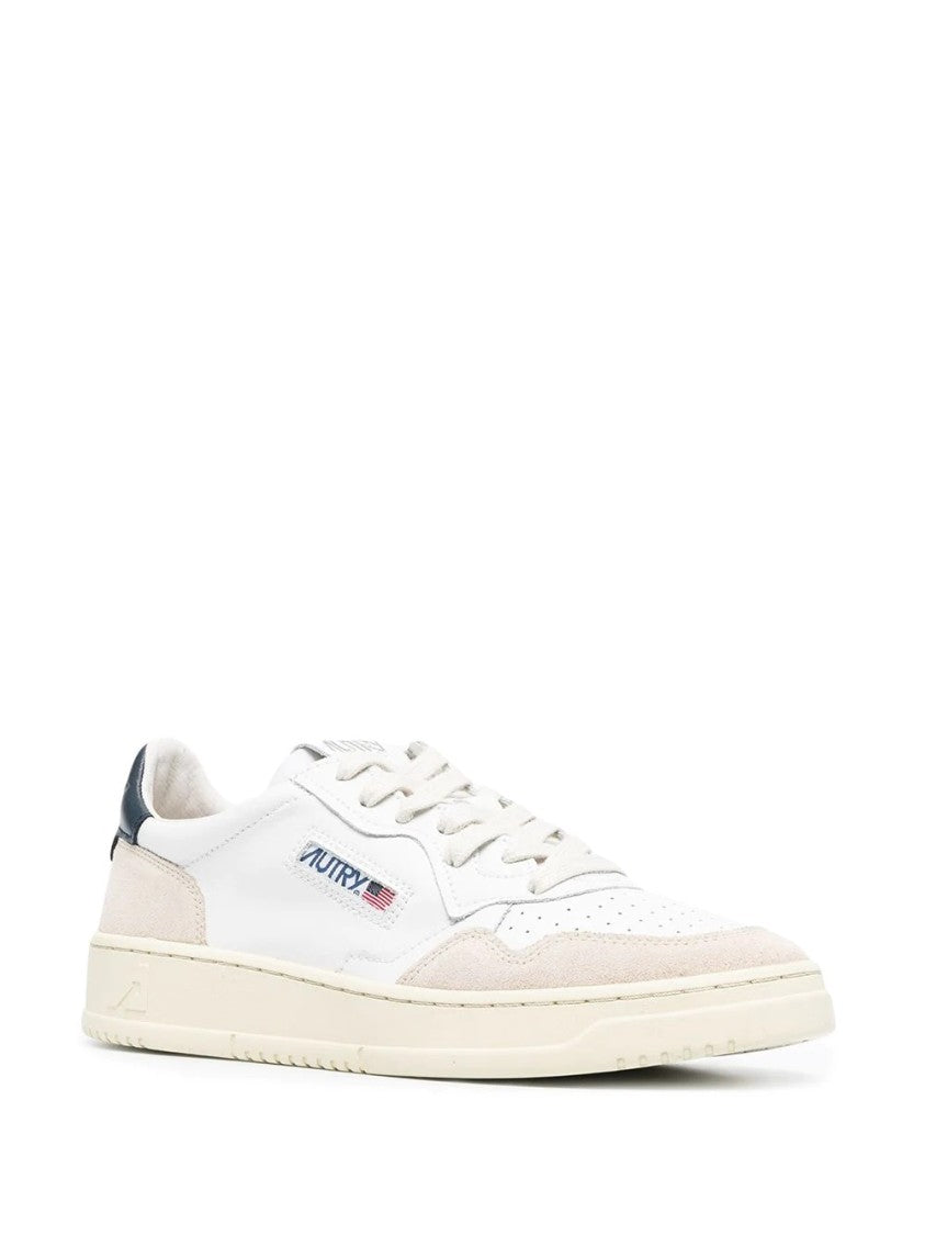 Autry White Low-Top Sneakers