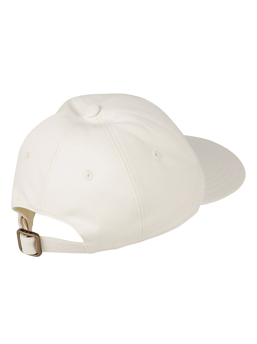 Burberry Classic Six-Panel Cap With Embroidered Check Design
