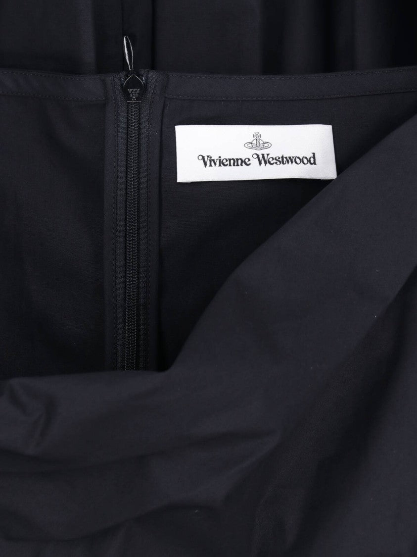 Vivienne Westwood Structured Bodice Dress With Square Neckline