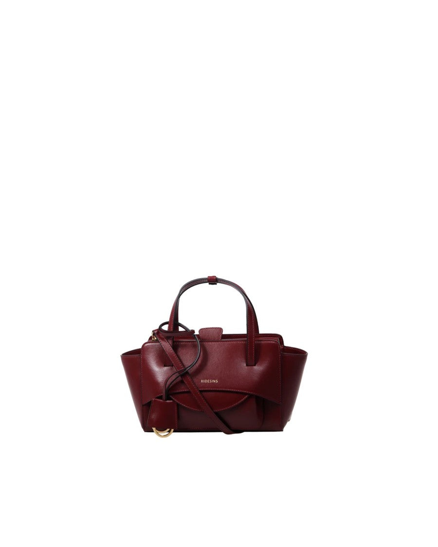 Hidesins Structured Shoulder Bag With Magnetic Flap Closure