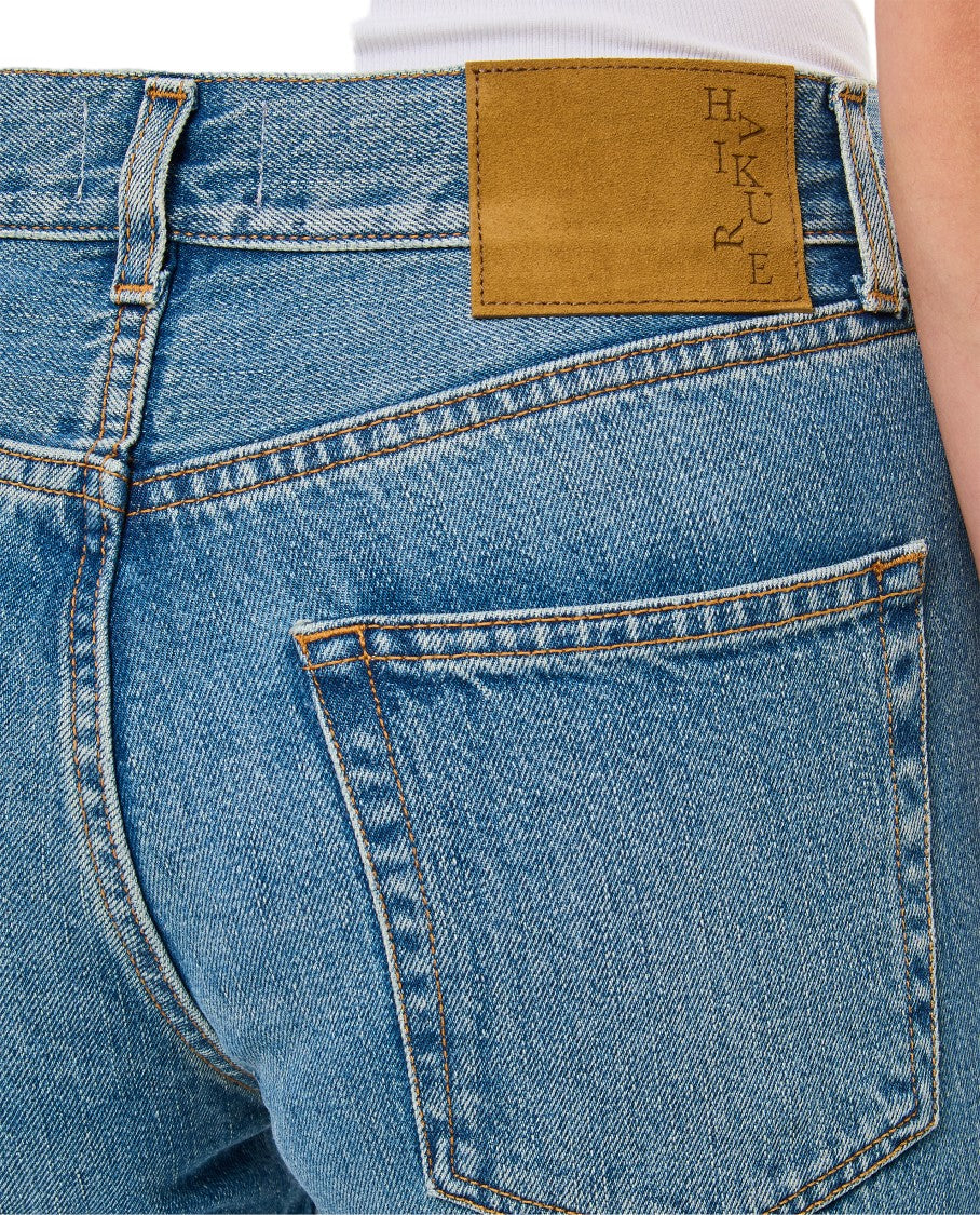 Haikure Straight-Leg Jeans With Classic Five-Pocket Design And Belt Loops