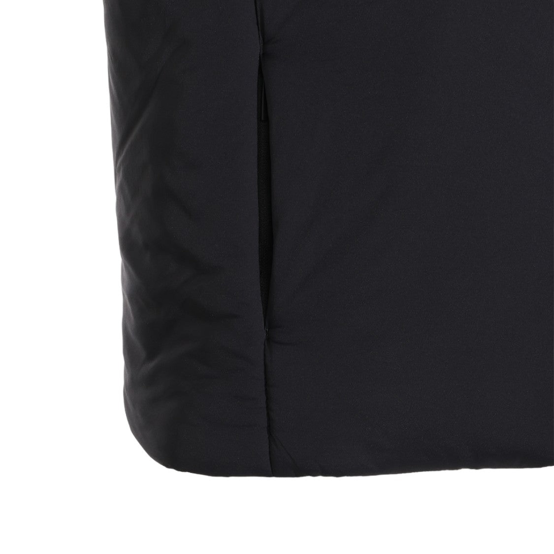 Laminar Sleeveless High Collar Padded Vest