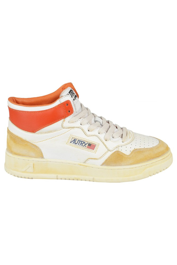 Autry Sup Vint Mid Mad High-Top Sneakers