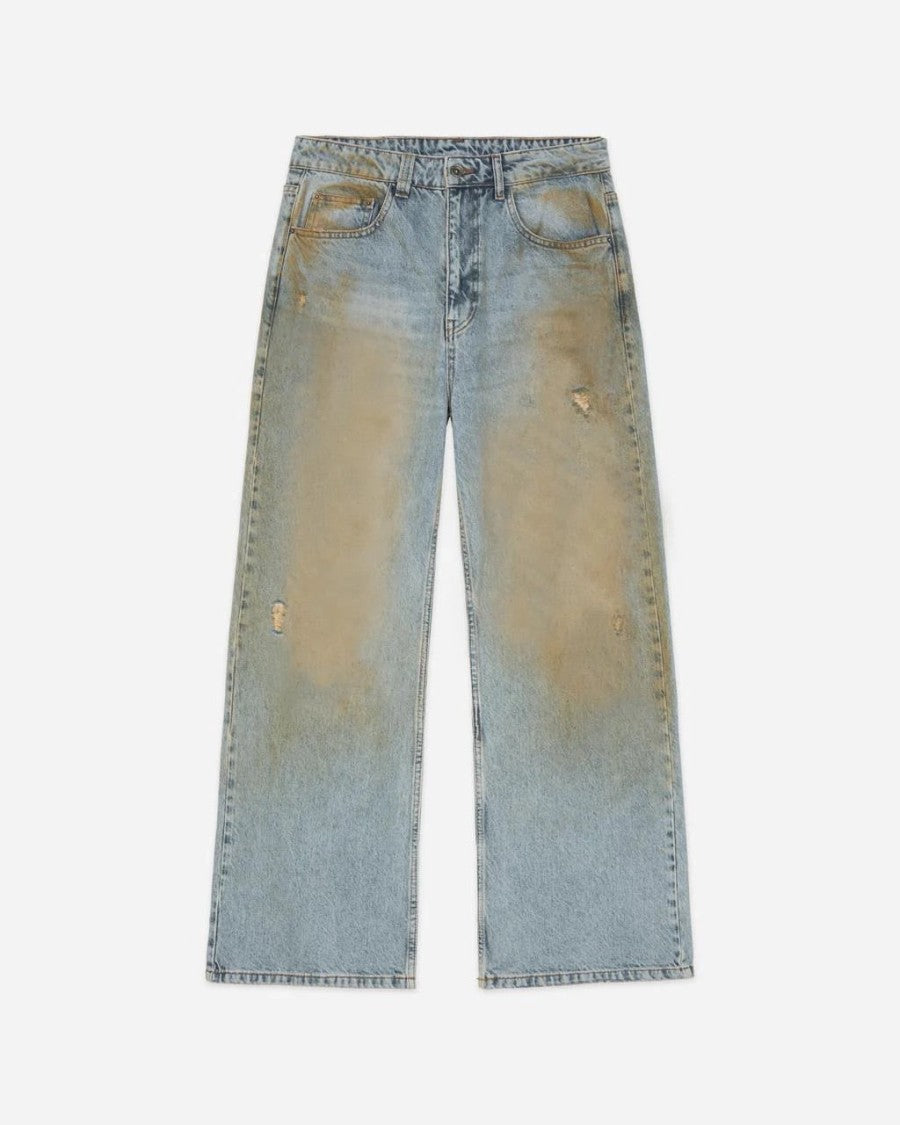 Flaneur Relaxed Wide-Leg Denim Jeans