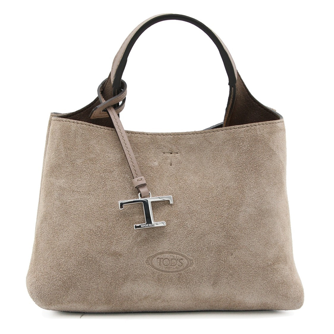 Tod's Mocha Suede Tote