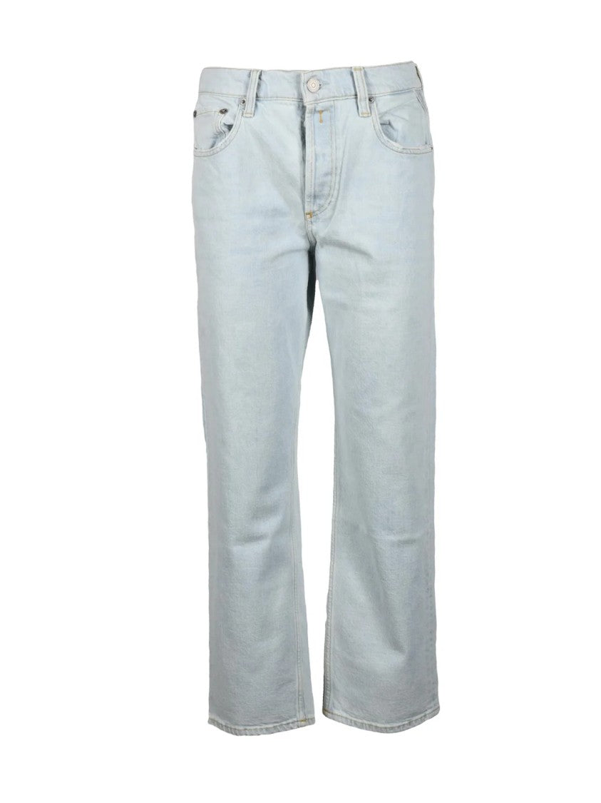 Replay Light Blue Slim Fit Jeans With Classic Five-Pocket Design