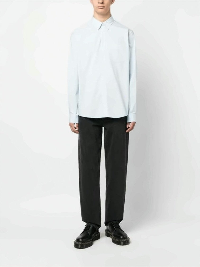 A.P.C. Long-Sleeve Casual Shirt With Classic Collar