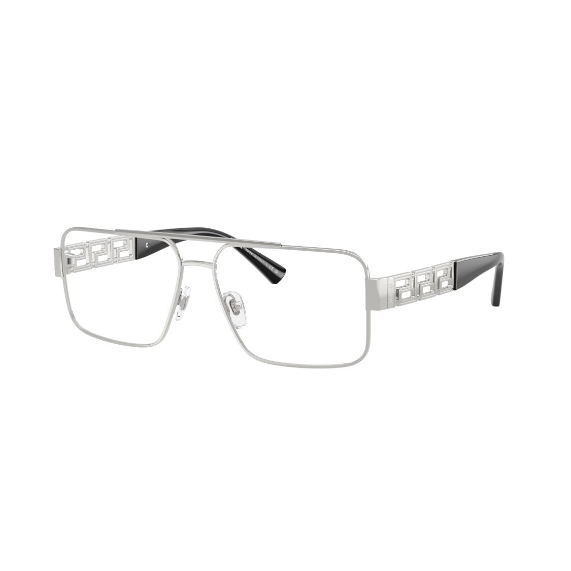 Versace 0Ve1308 Rectangular Steel Eyeglasses