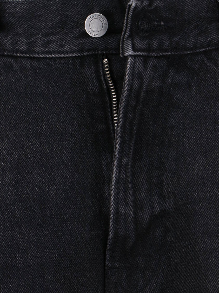 Haikure Bonnie Straight Jeans – Black