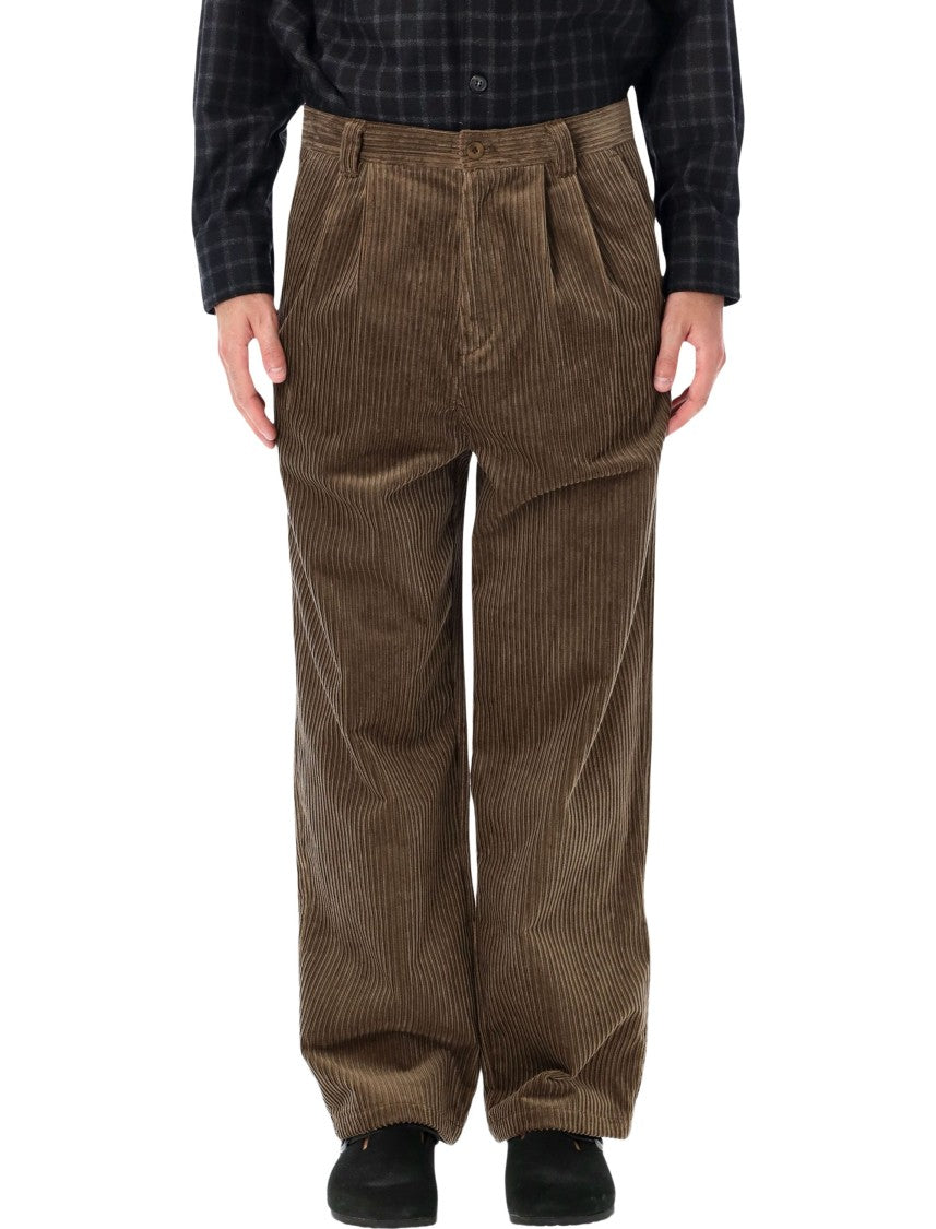 A.P.C. Double Pleated Corduroy Pants With Tailored Finish