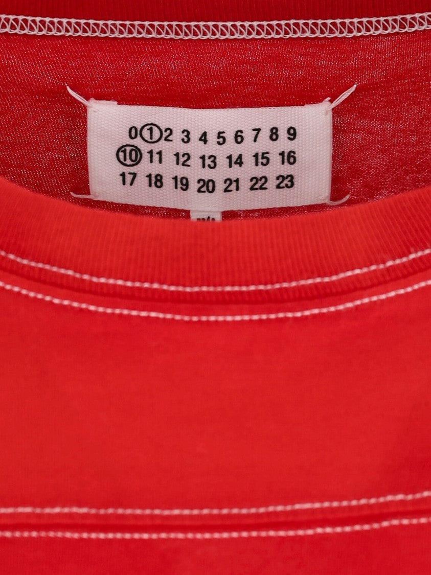 Maison Margiela Logo T-Shirt – Red