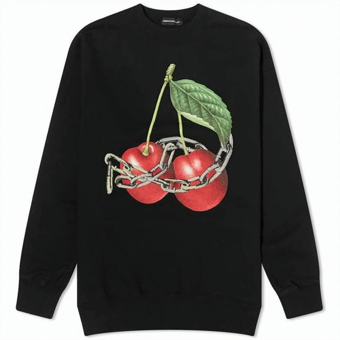 Undercover Graphic Long-Sleeve Top With Cherry Design